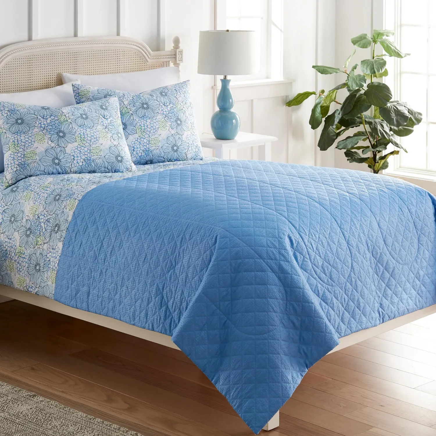 Plow & Hearth Quilts & Bedspreads>6 in 1 Quilt Bedding Set, King