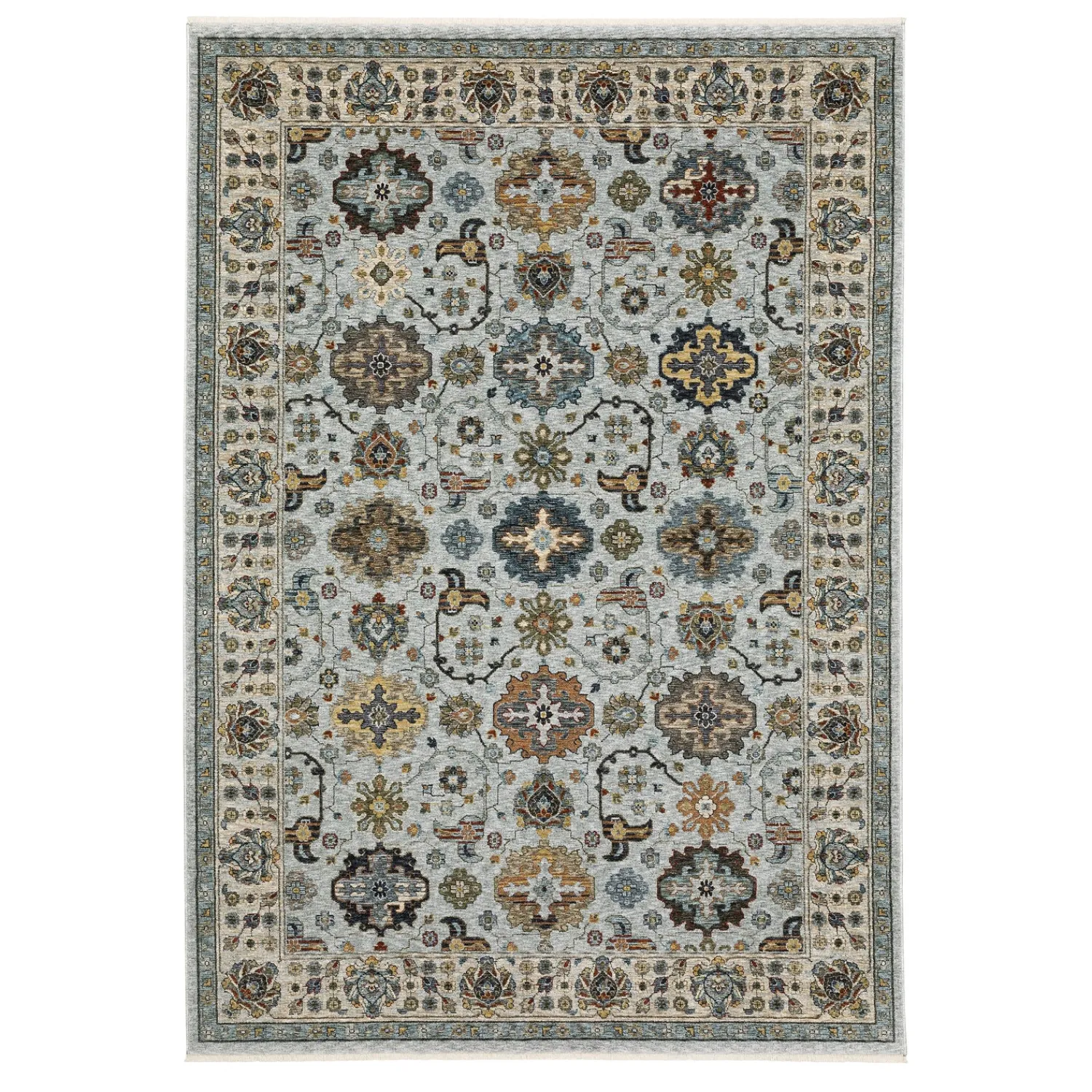 Plow & Hearth Area Rugs>Alexandria Traditional Polyester Rug, 9' x 12'