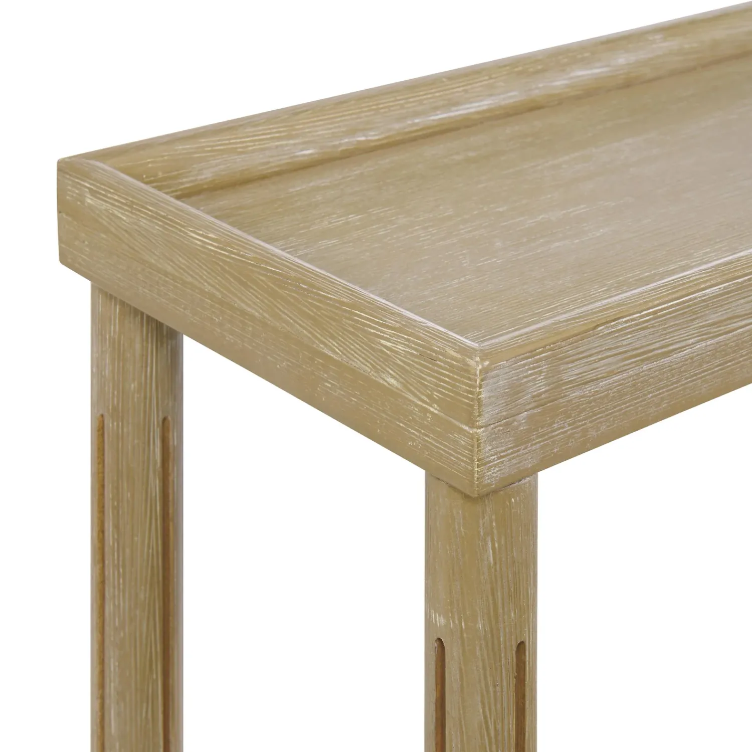 Plow & Hearth Accent Tables>Allison Slim Wood Side Tables, Set of 2
