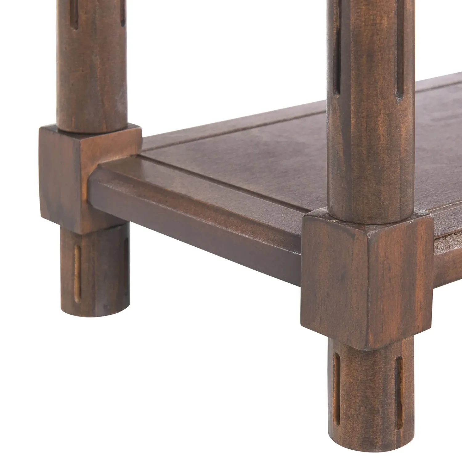 Plow & Hearth Accent Tables>Allison Slim Wood Side Tables, Set of 2