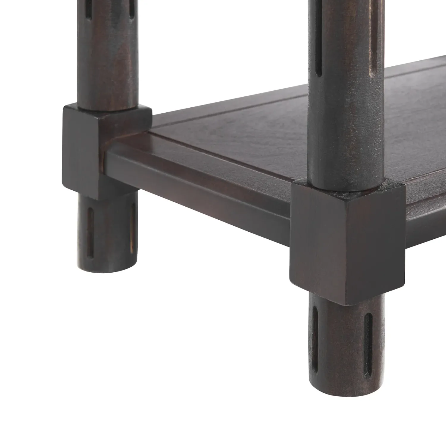 Plow & Hearth Accent Tables>Allison Slim Wood Side Tables, Set of 2