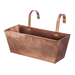 Plow & Hearth Planters & Plant Stands>Antique Copper Hanging Planter