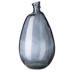 Plow & Hearth Planters & Vases>Artisan-Crafted Recycled Glass Tall Vase