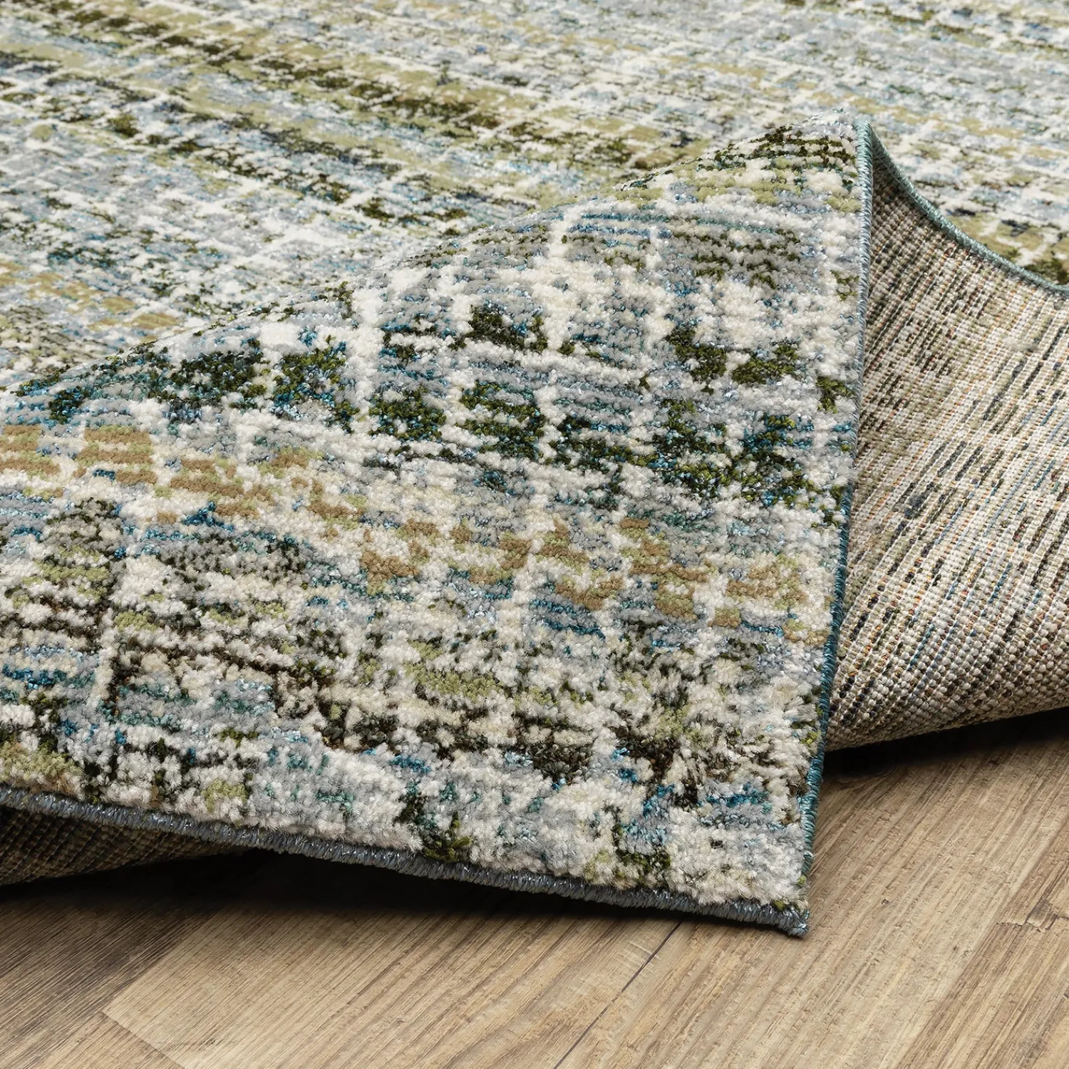 Plow & Hearth Area Rugs>Ashland Colorcast Synthetic Blend Indoor Rug, 1'10" x 3'2"