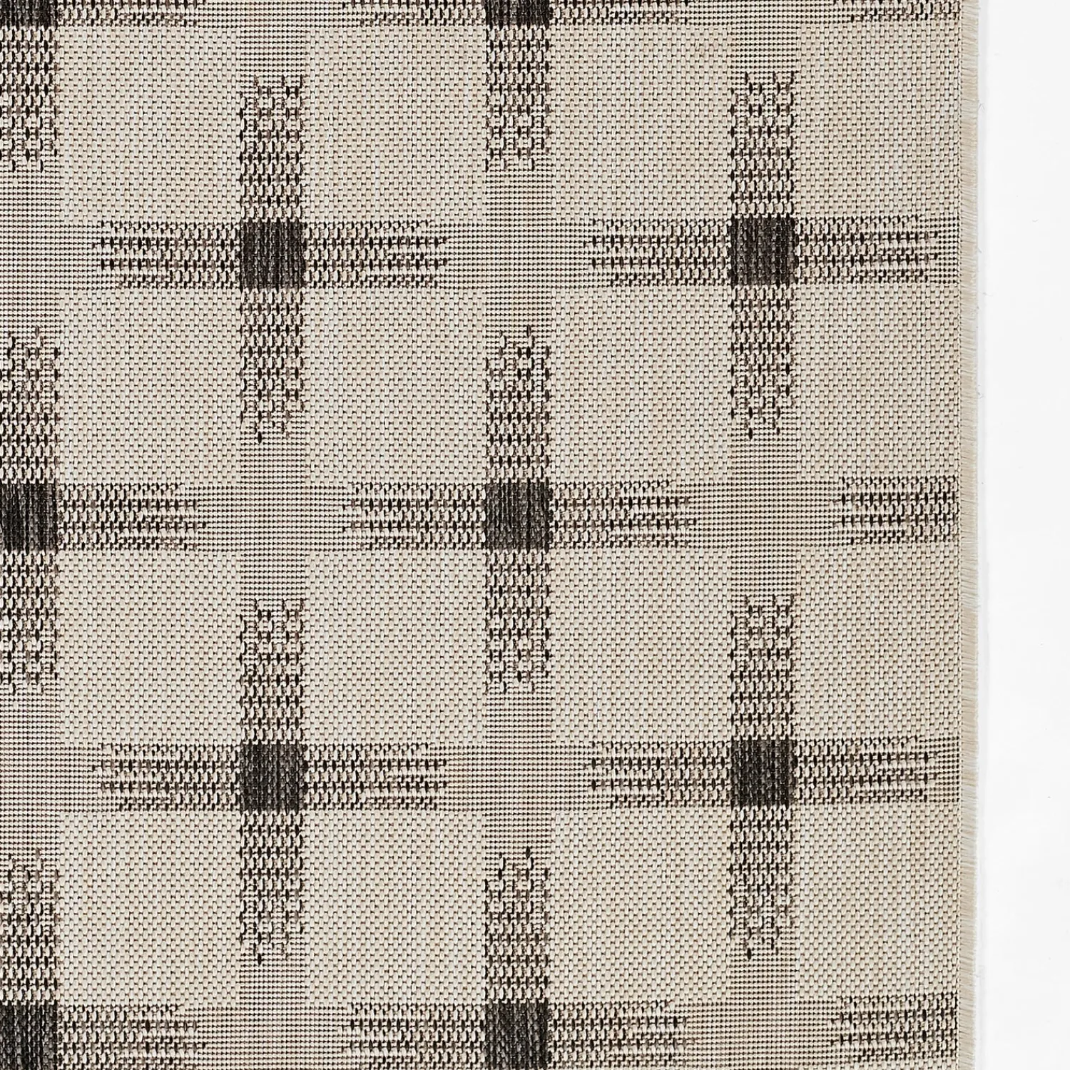 Plow & Hearth Area Rugs>Aurora Polypropylene Rug, 4' x 6' Ivory