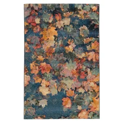 Plow & Hearth Area Rugs>Autumn Leaves Rug, 39" x 59"