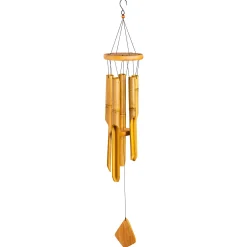 Plow & Hearth Wind Chimes & Mobiles>Bamboo Tree of Life Wind Chimes