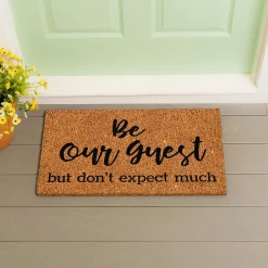 Plow & Hearth Coir Mats>Be our guest Coir Mat