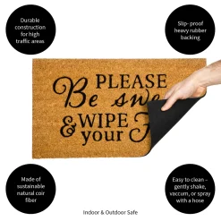 Plow & Hearth Coir Mats>Be Sweet Coir Mat