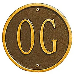 Plow & Hearth Garden Stakes|Address Signs & Wall Plaques>Beaded Address Lawn Plaque