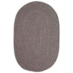 Plow & Hearth Area Rugs>Bear Creek Oval Braided Wool Blend Rug, 2' x 3'