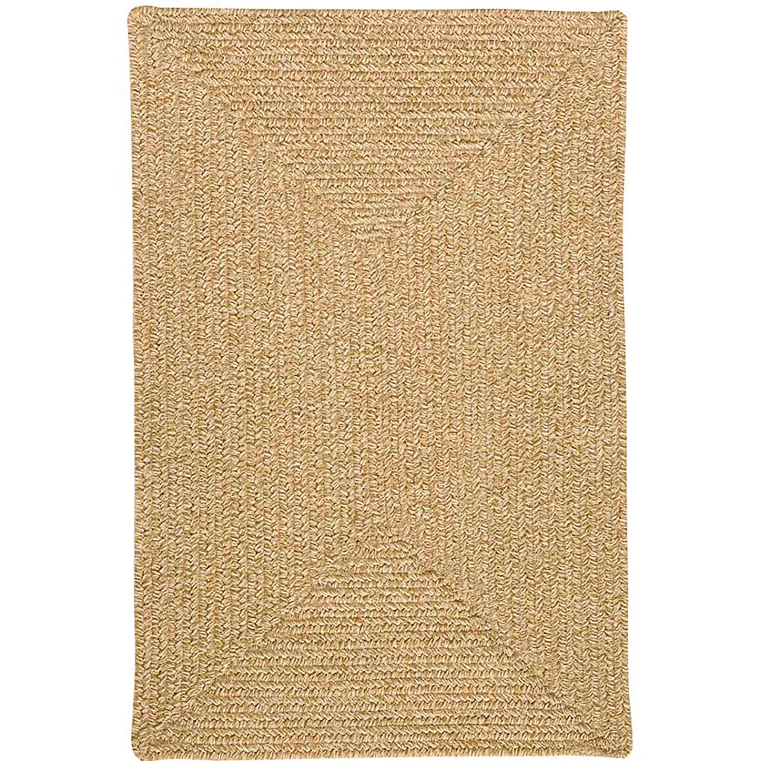 Plow & Hearth Area Rugs>Bear Creek Rectangular Braided Wool Blend Rug, 24"x 36"