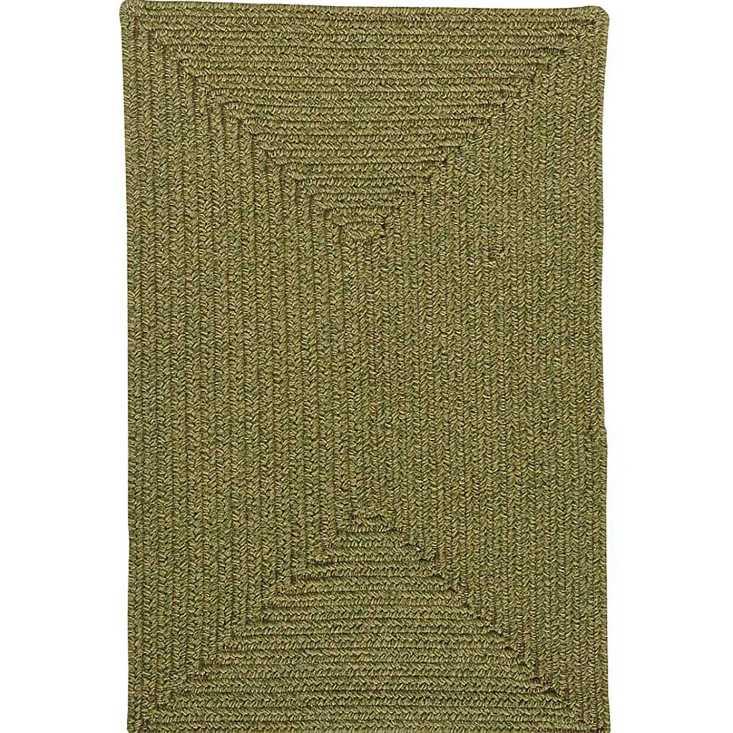 Plow & Hearth Area Rugs>Bear Creek Rectangular Braided Wool Blend Rug, 24"x 36"
