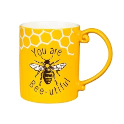 Plow & Hearth Coffee & Tea Cups>Bee-utiful 15 oz. Coffee Cup