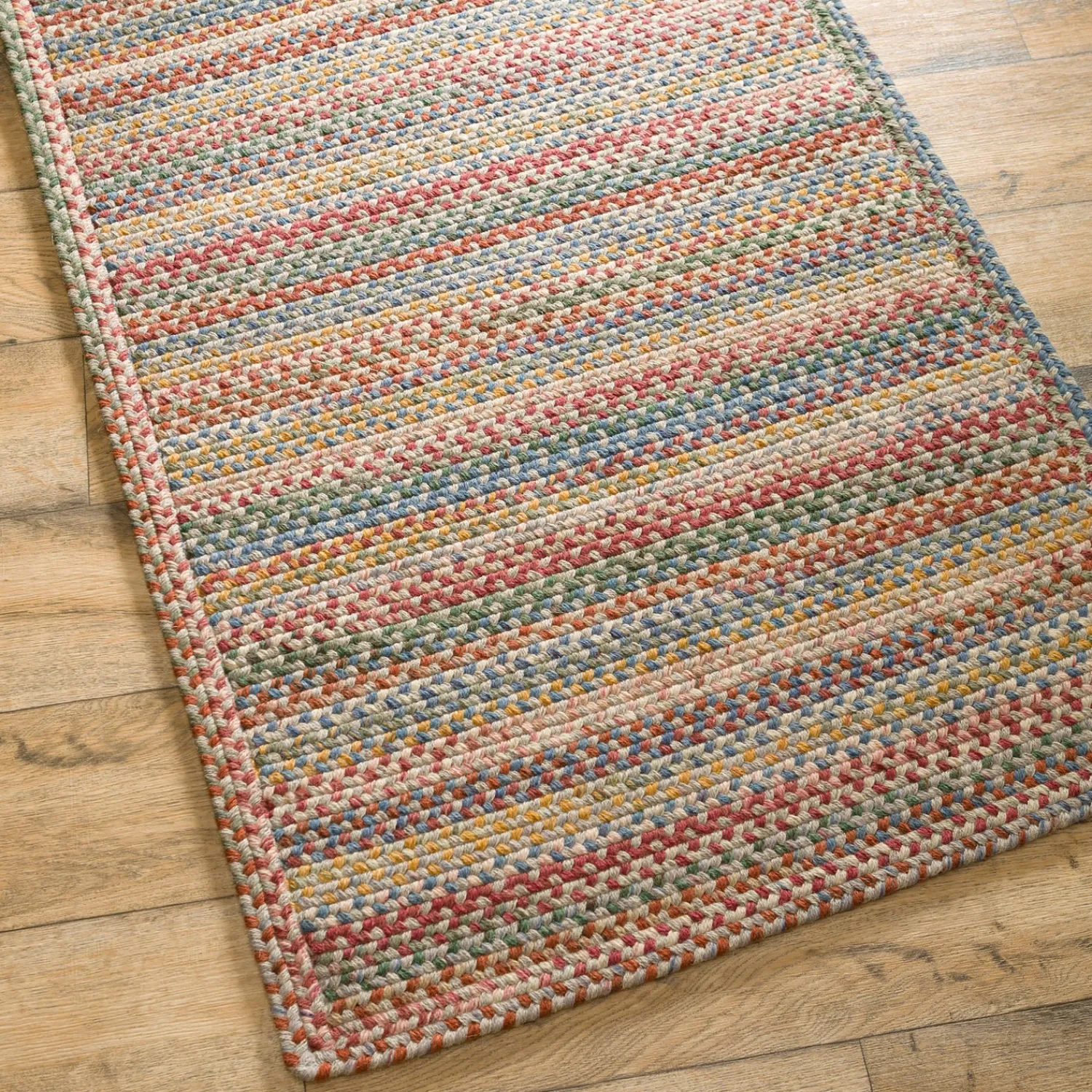 Plow & Hearth Area Rugs>Blue Ridge Rectangle Wool Braided Rug, 3' x 5'