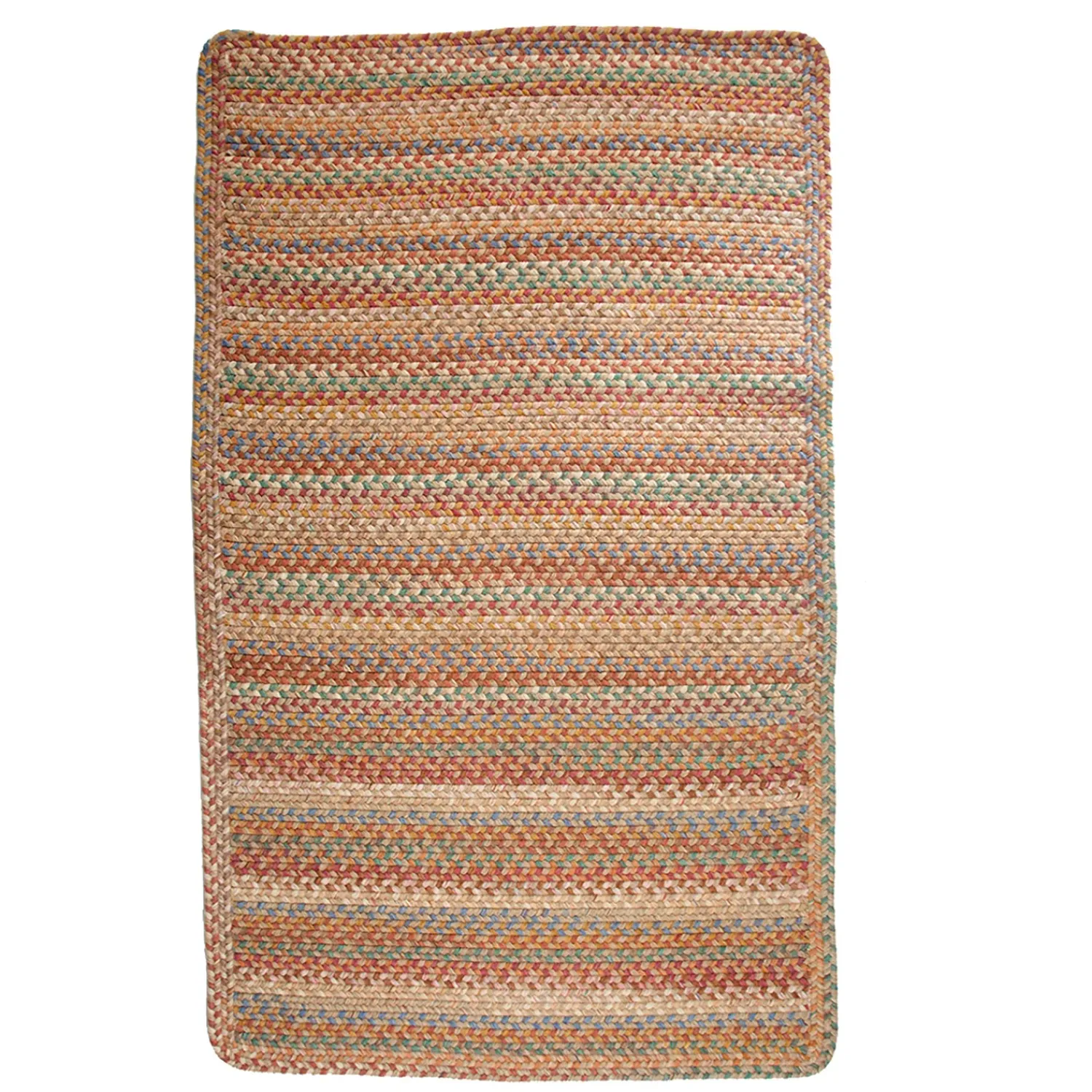 Plow & Hearth Area Rugs>Blue Ridge Rectangle Wool Braided Rug, 5' x 8'