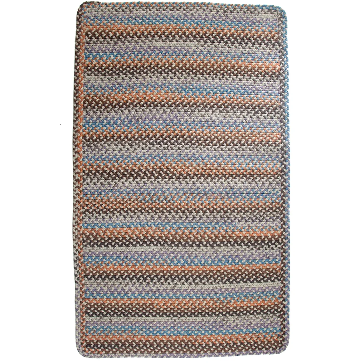 Plow & Hearth Area Rugs>Blue Ridge Rectangle Wool Braided Rug, 8' x 11'