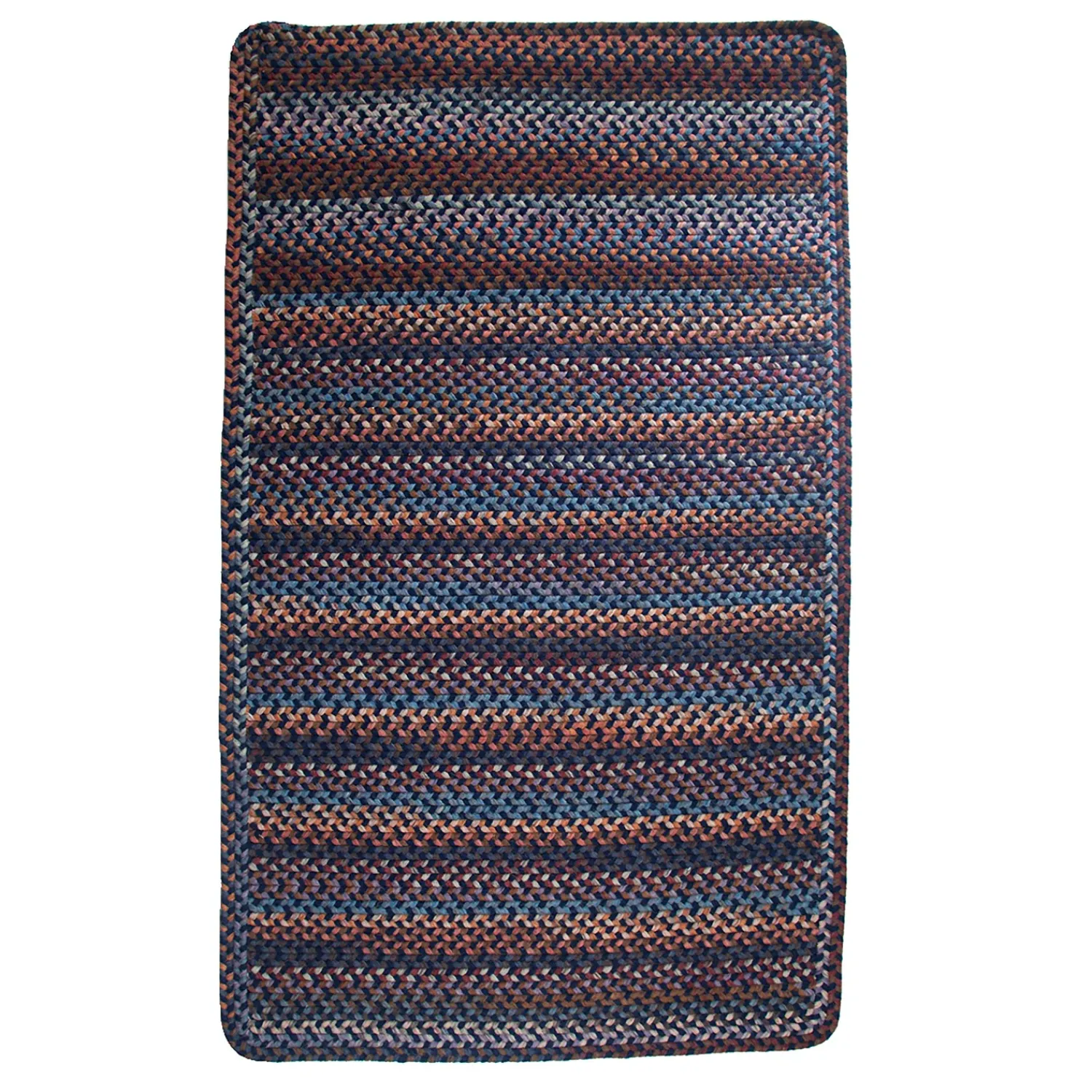 Plow & Hearth Area Rugs>Blue Ridge Rectangle Wool Braided Rug, 2'3" x 8' Runner