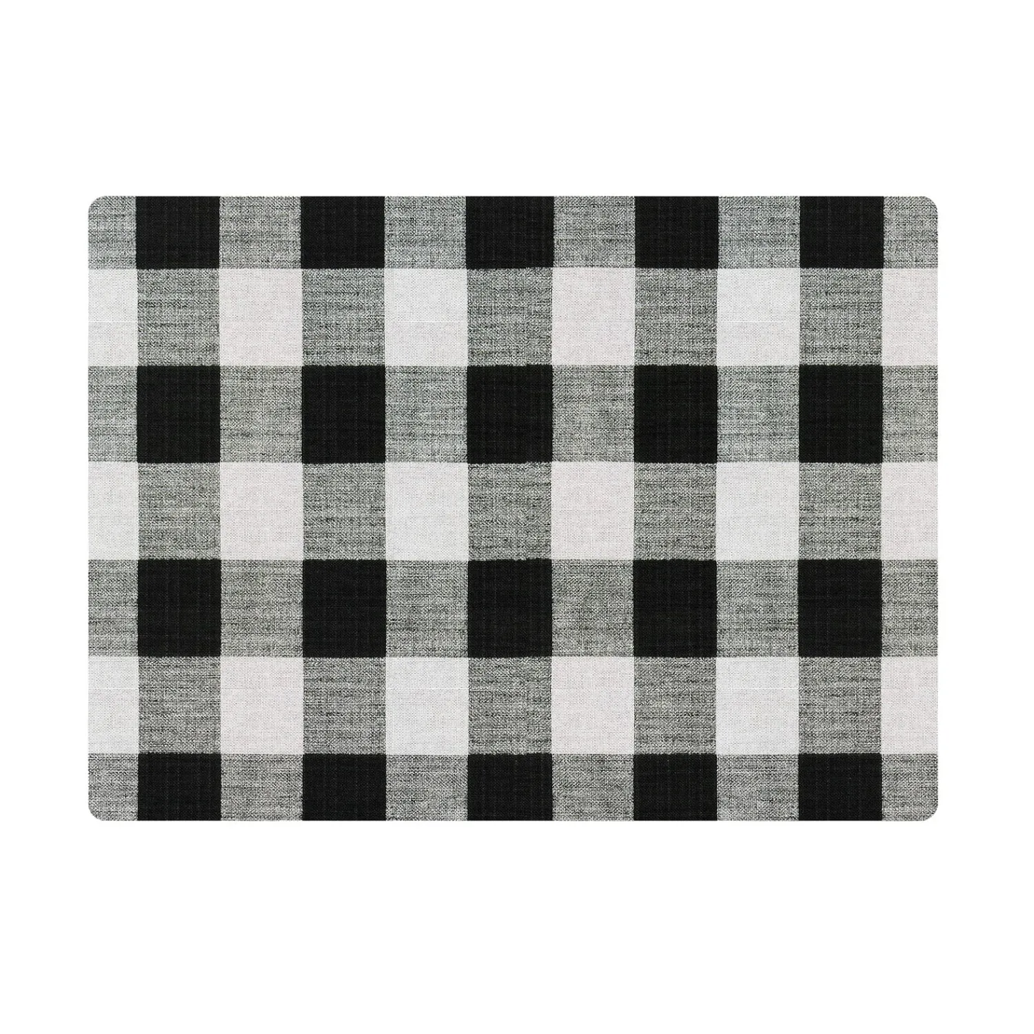 Plow & Hearth Area Rugs>Buffalo Plaid Chair Mat