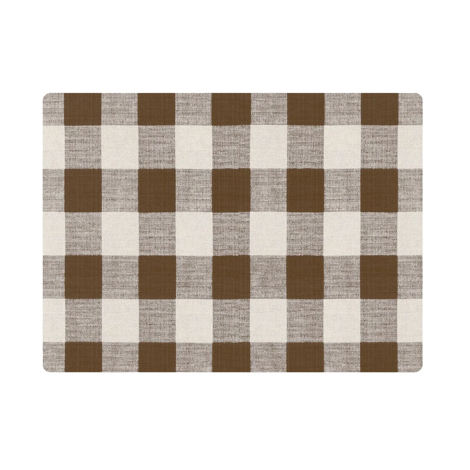 Plow & Hearth Area Rugs>Buffalo Plaid Chair Mat