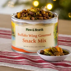 Plow & Hearth Gourmet Snacks & Nuts>Buffalo Wing Snack Mix with Nuts