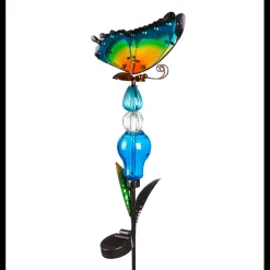 Plow & Hearth Garden Stakes>Butterfly Solar Garden Stake