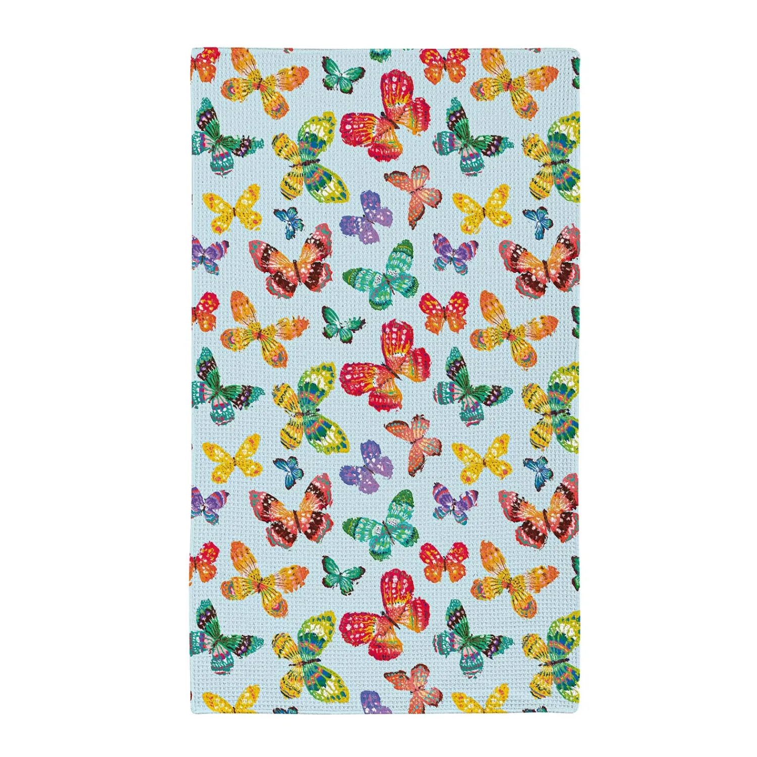 Plow & Hearth Kitchen Linens>Butterfly Toile Quick Dry Kitchen Towel, 18" x 30"