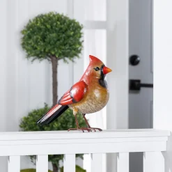 Plow & Hearth Garden Statues>Cardinal Metal Statuary, 11"H