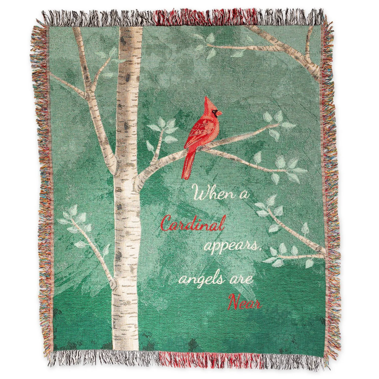 Plow & Hearth Throws & Blankets>CARDINAL THROW