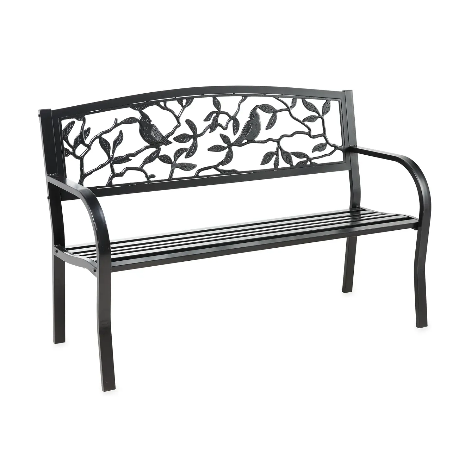 Plow & Hearth Outdoor Benches>Cardinals Metal Garden Bench