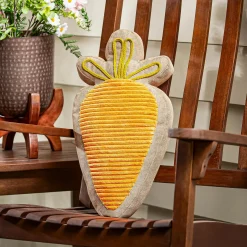 Plow & Hearth Decorative Pillows>Carrot Shaped Pillow, 20"H