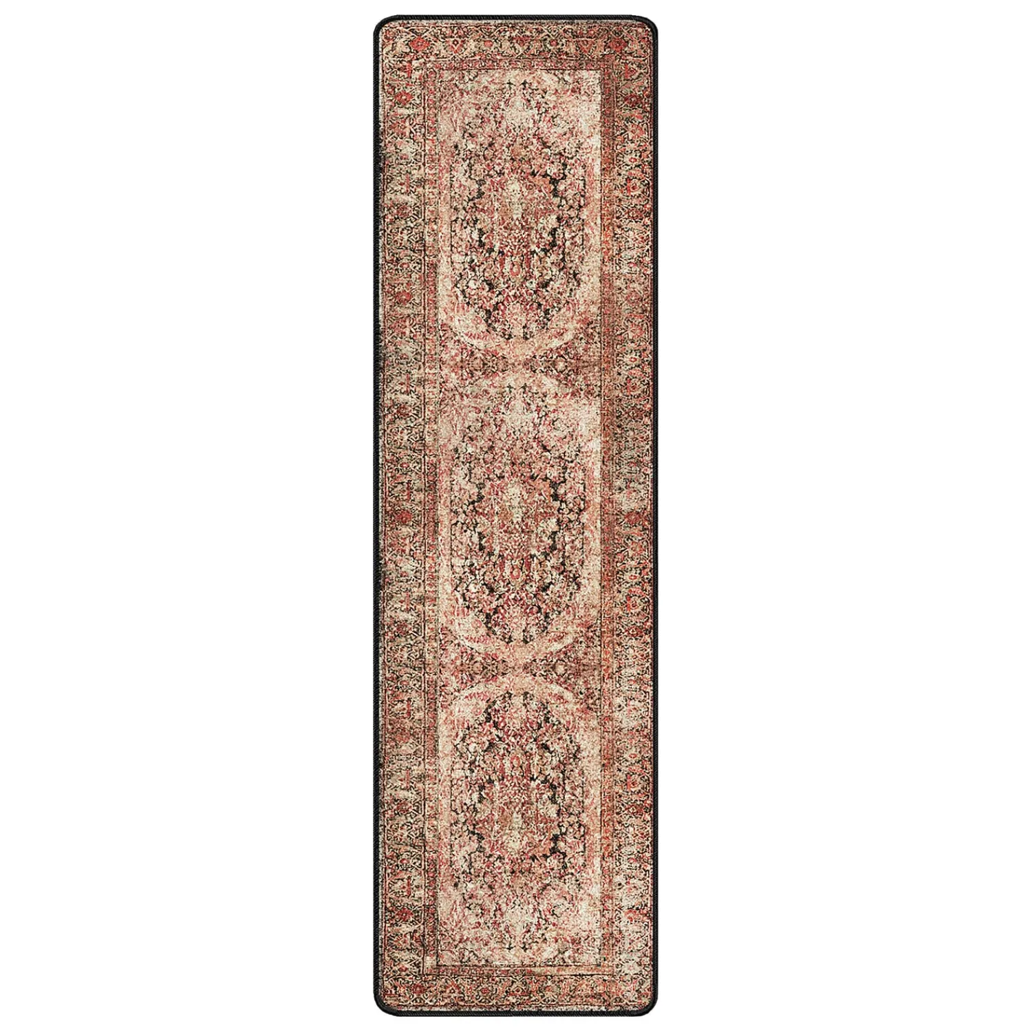 Plow & Hearth Runners>Cayce EnduraStran® Rug, 2'1" x 7'8" Runner Blush