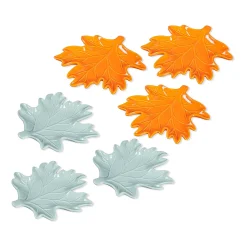 Plow & Hearth Plates & Platters>Ceramic Fall Leaf Plates, Set of 6