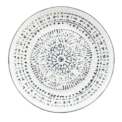 Plow & Hearth Plates & Platters>Ceramic Lunch Dinner Plate, Inkwell Collection
