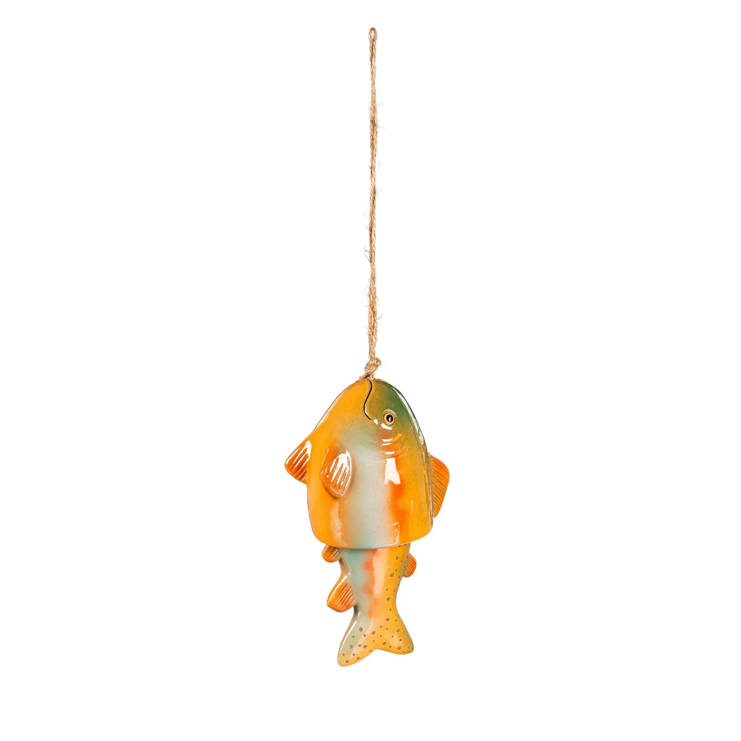 Plow & Hearth Wind Chimes & Mobiles>Ceramic Novelty Fish Bell