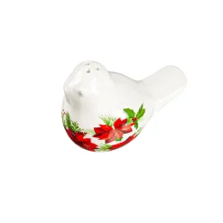 Plow & Hearth Salt & Pepper Shakers>Ceramic Salt & Pepper Shakers Set, Christmas Joy