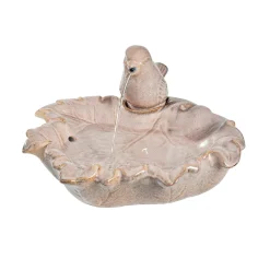 Plow & Hearth Decorative Accents>Ceramic Tabletop Bird Fountain