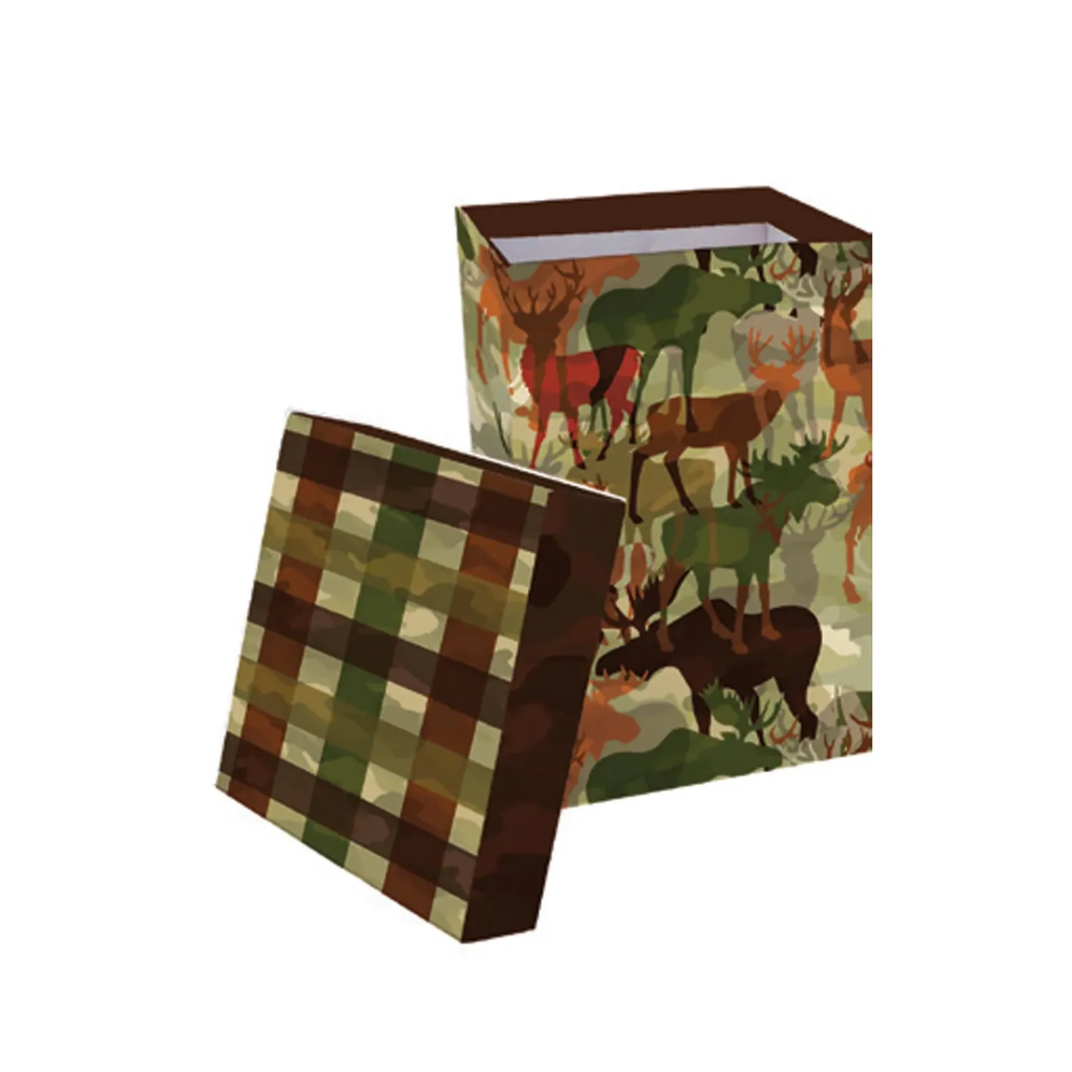 Plow & Hearth Travel Cups>Ceramic Travel Cup, 17 OZ. ,w/box, Woodland Camouflage