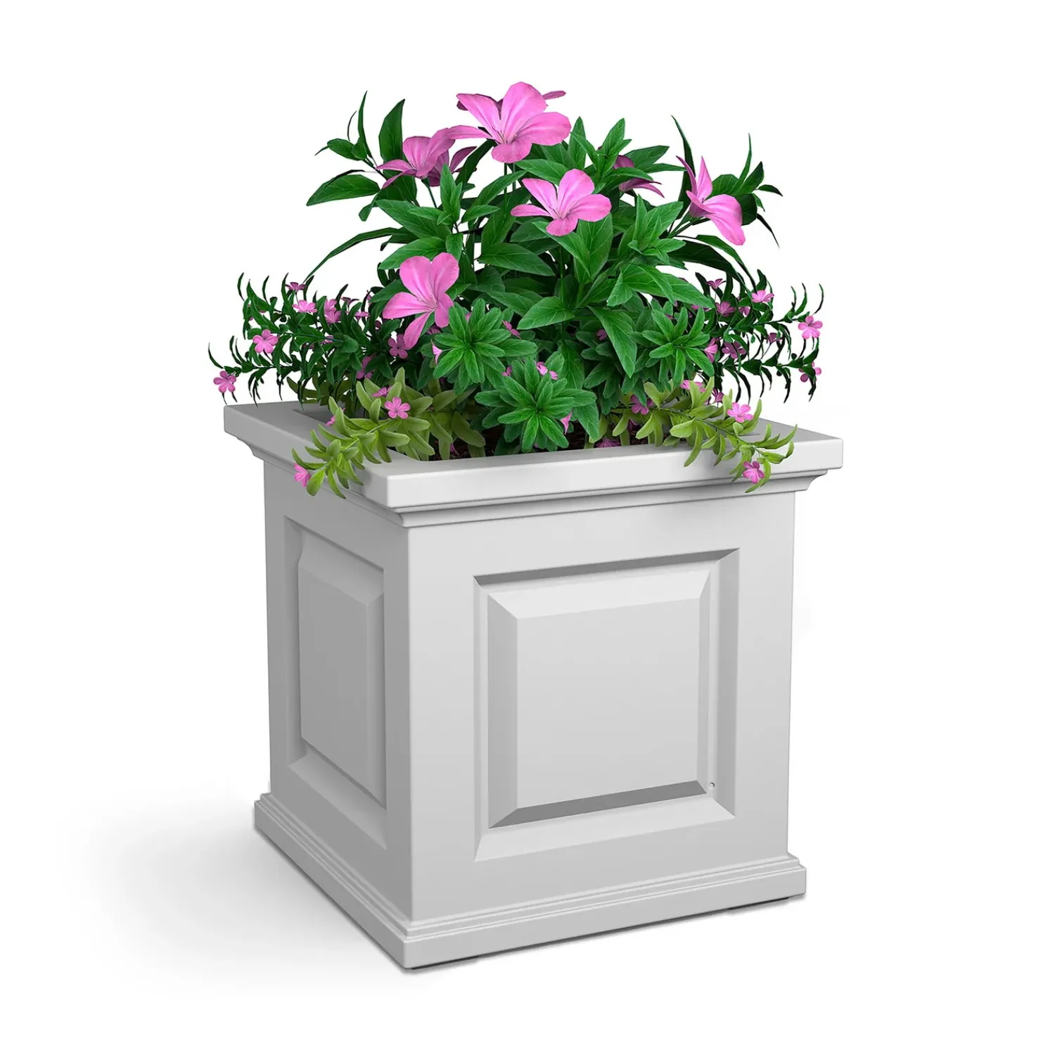 Plow & Hearth Planters & Plant Stands>Chadwick Self-Watering Planter, 16" sq.