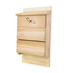 Plow & Hearth Wildlife Housing>3-Chamber Cedar and Plywood Bat House