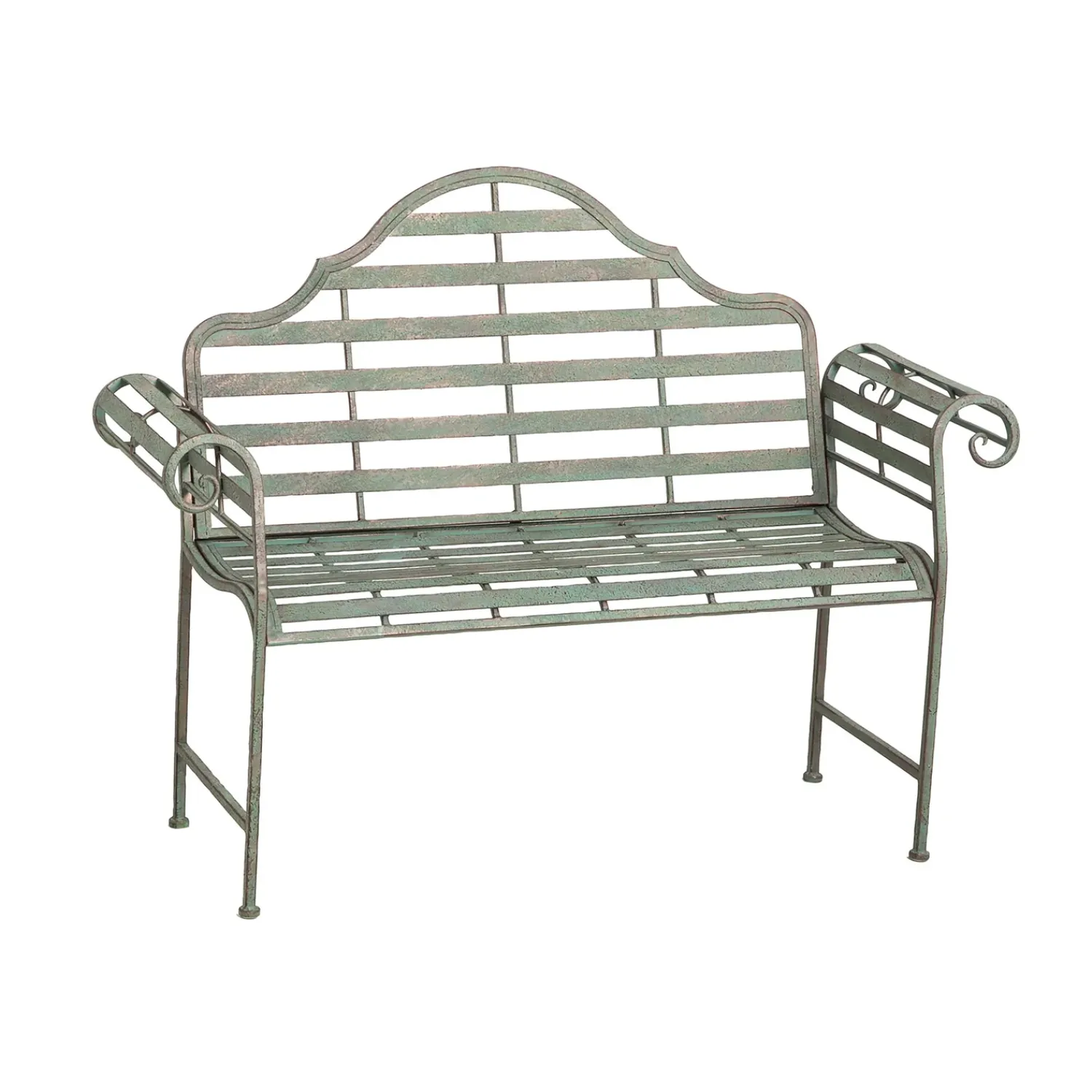 Plow & Hearth Outdoor Benches>Chippendale Style Metal Bench