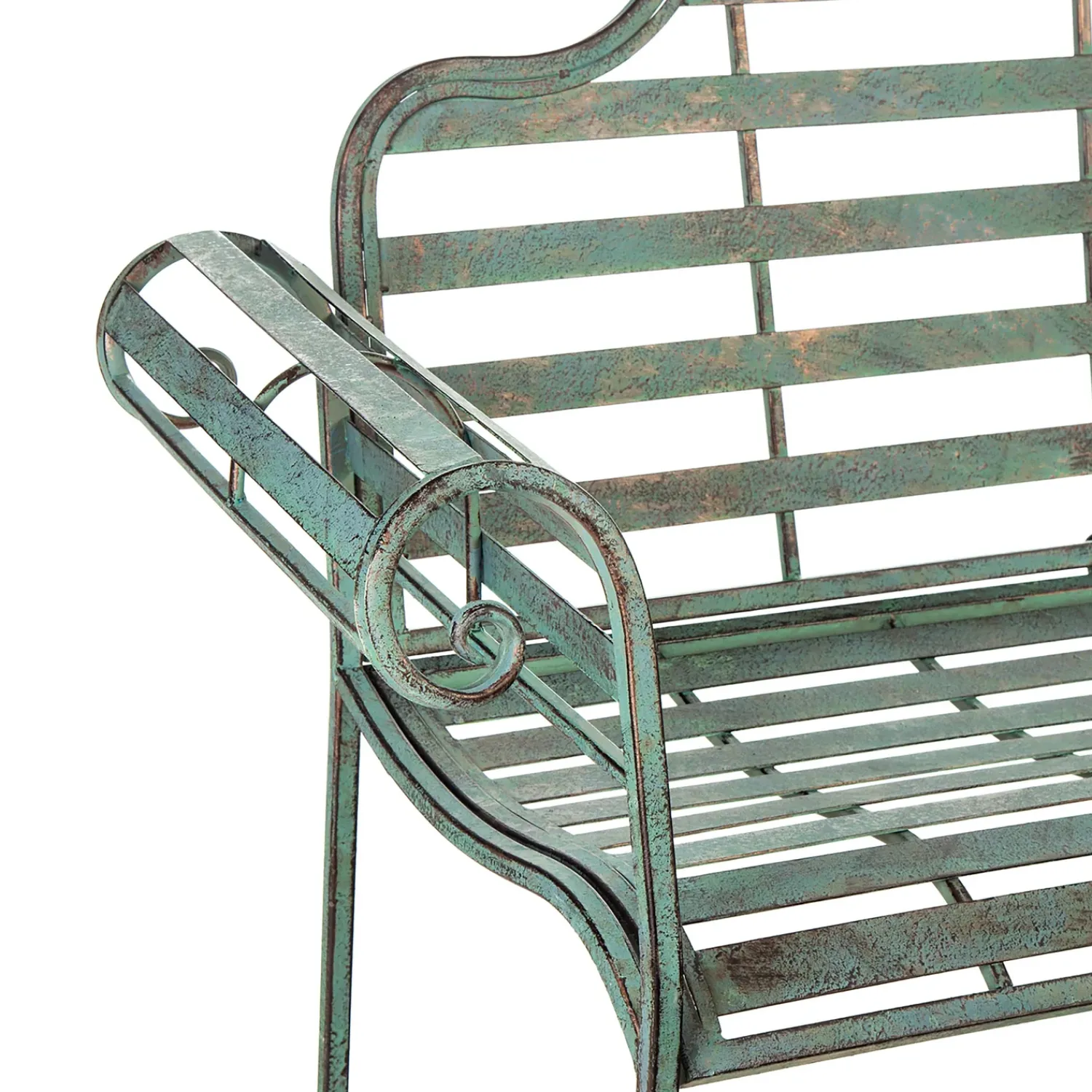 Plow & Hearth Outdoor Benches>Chippendale Style Metal Bench