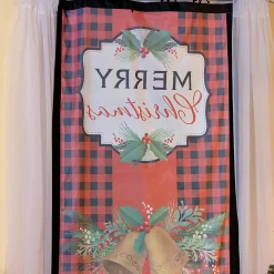 Plow & Hearth Bunting & Banners>Christmas Joy Shadow Scapes Window Shade