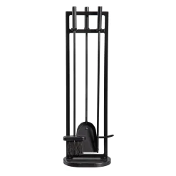 Plow & Hearth Fireplace Tool Sets>Classic 4 Piece Fireplace Toolset