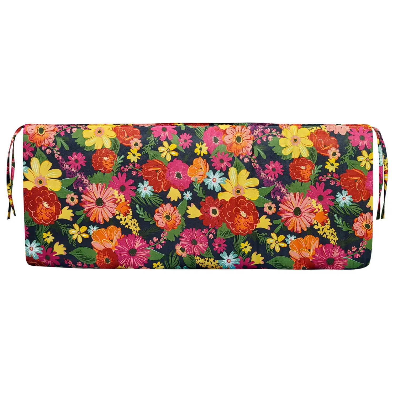 Plow & Hearth Furniture Cushions>Classic Bench Cushion with Ties