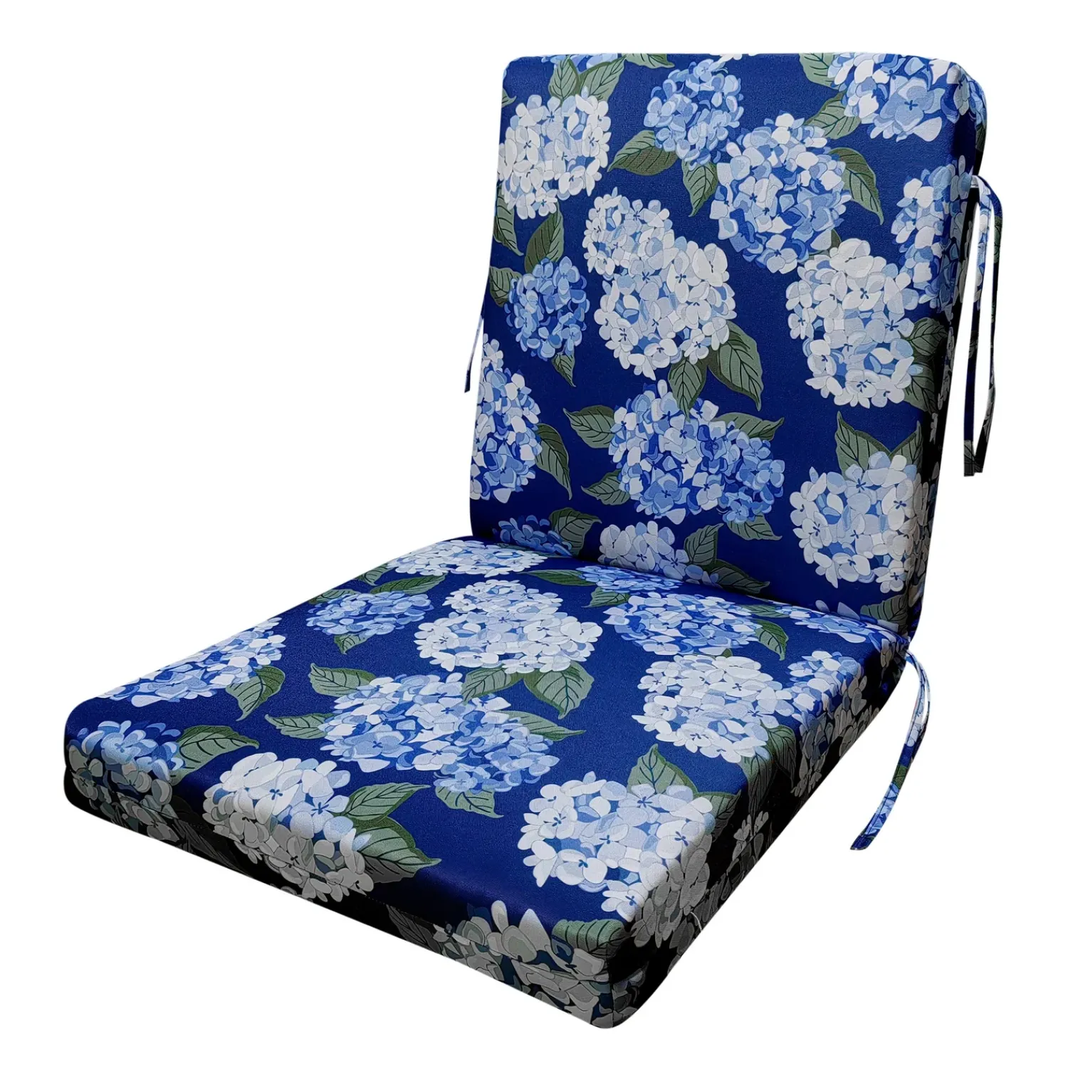 Plow & Hearth Furniture Cushions>Classic Club Cushion with Ties