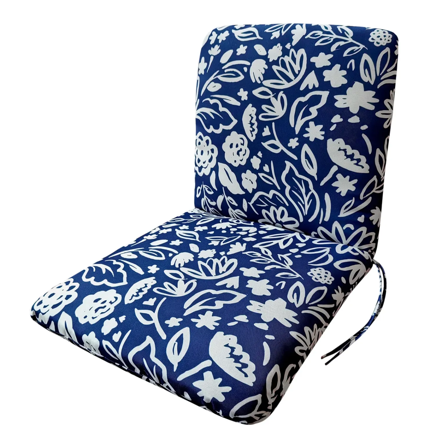 Plow & Hearth Furniture Cushions>Classic Hinged Chair Cushion with Ties