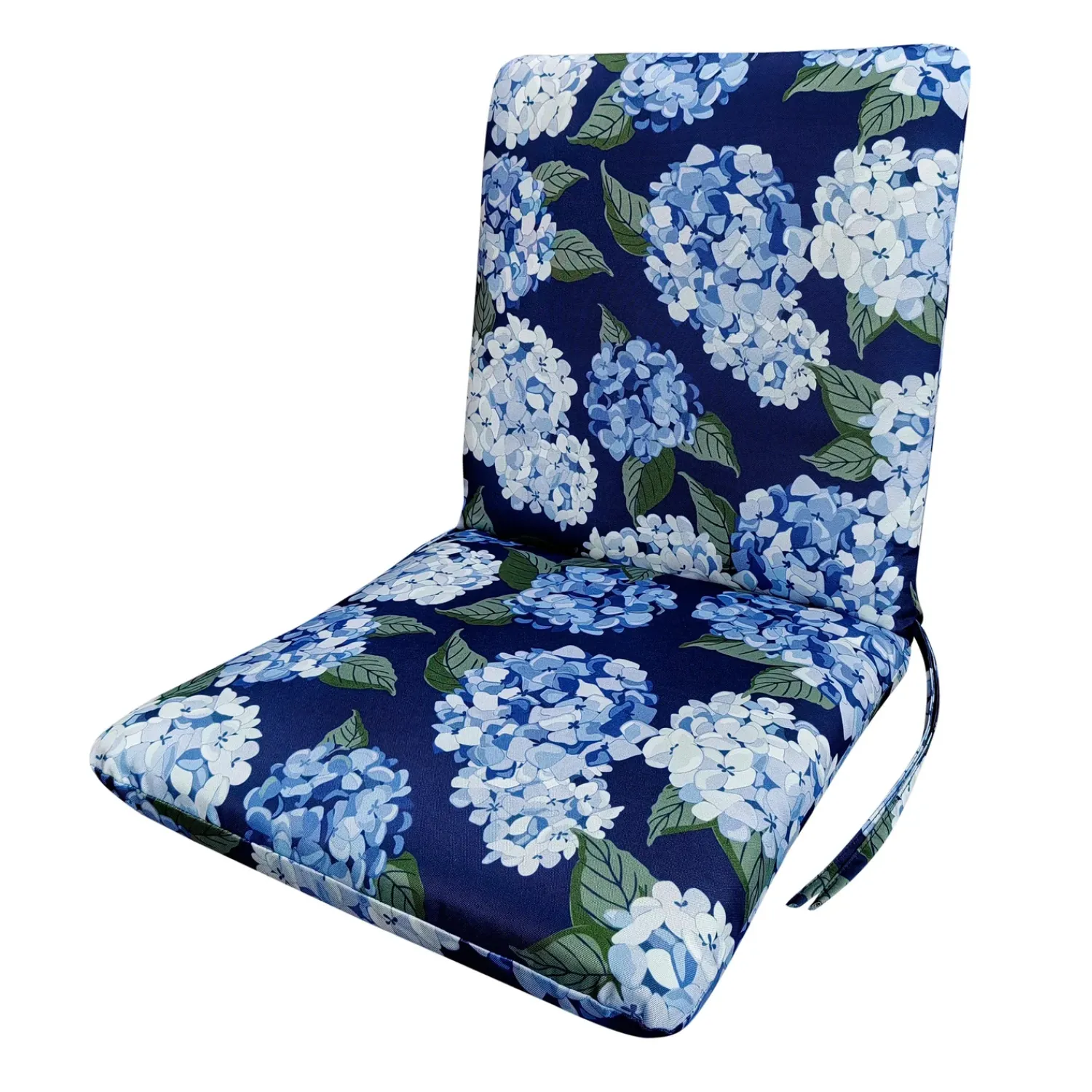 Plow & Hearth Furniture Cushions>Classic Hinged Chair Cushion with Ties