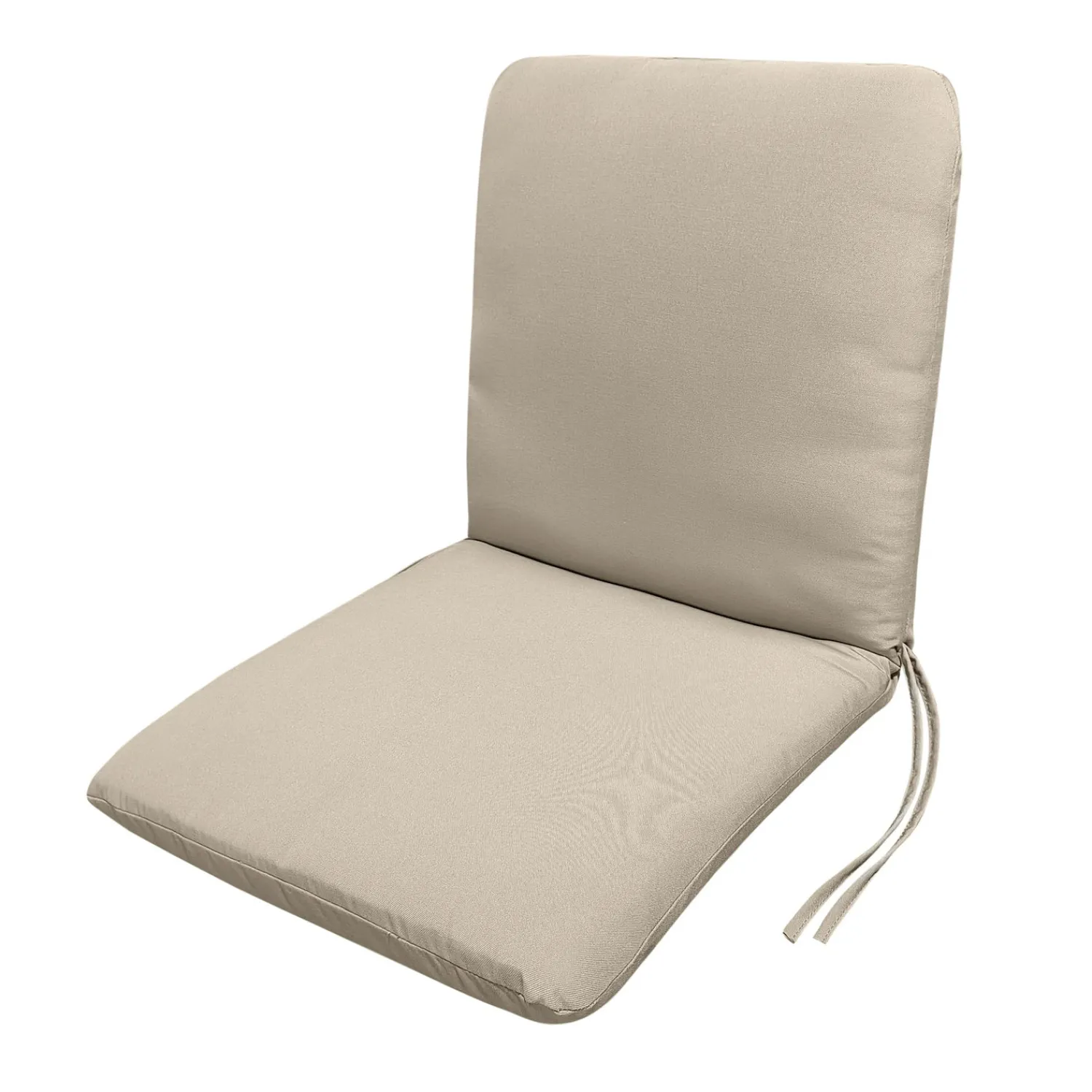Plow & Hearth Furniture Cushions>Classic Hinged Chair Cushion with Ties
