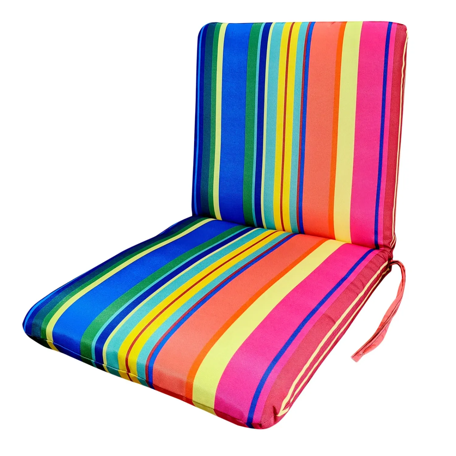 Plow & Hearth Furniture Cushions>Classic Hinged Chair Cushion with Ties